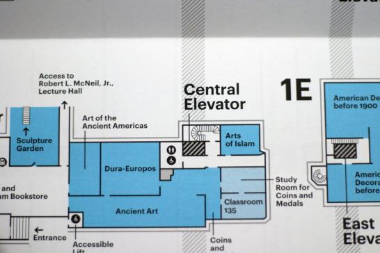 YUAG Floor Plan detail.