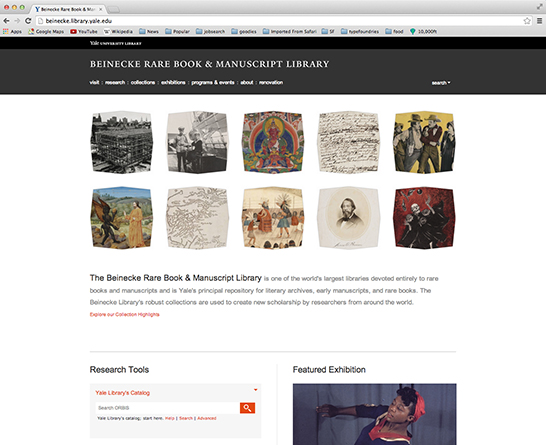 beinecke website