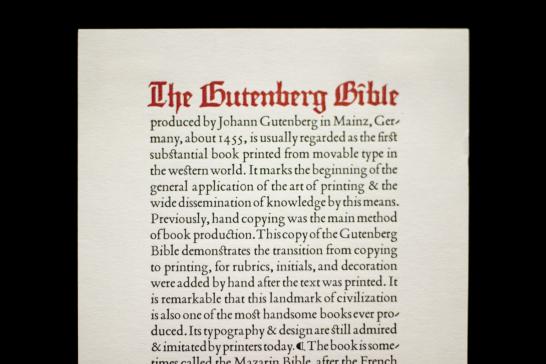 Gutenberg title