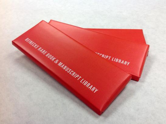 Wrapped chocolate bars.