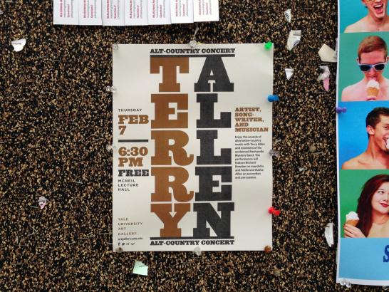 Terry Allen poster.