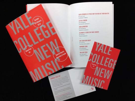 Yale College New Music materials.